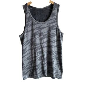Lululemon Metal Vent Breathe Tank Scatter Surface Black Vapor S